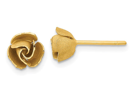 14k Yellow Gold Earrings Style TL1108 - Classique Jewelry Inc.