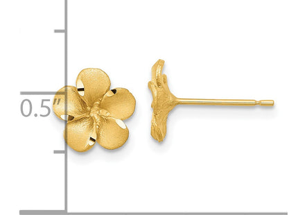 14k Yellow Gold Earrings Style TL1116 - Classique Jewelry Inc.