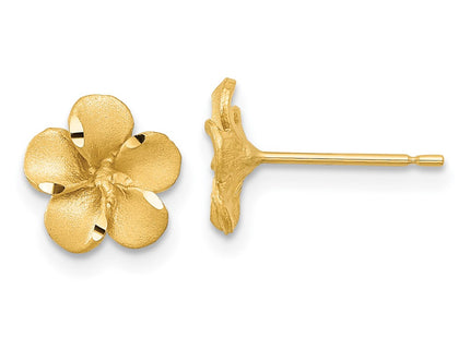 14k Yellow Gold Earrings Style TL1116 - Classique Jewelry Inc.