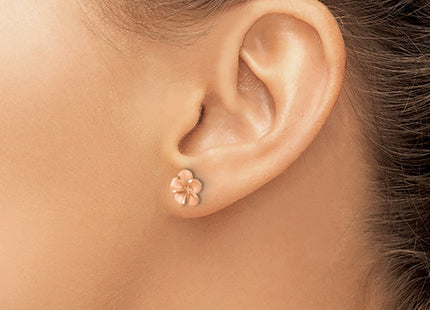 14k Yellow & Rhodium Earrings Style TL1116R - Classique Jewelry Inc.