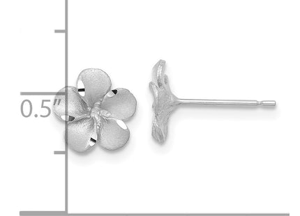 14k White Gold Earrings Style TL1116W - Classique Jewelry Inc.