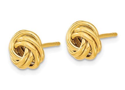 14k Yellow Gold Earrings Style TL1123 - Classique Jewelry Inc.
