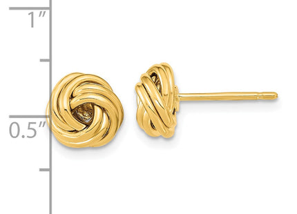 14k Yellow Gold Earrings Style TL1123 - Classique Jewelry Inc.