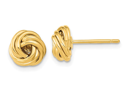 14k Yellow Gold Earrings Style TL1123 - Classique Jewelry Inc.