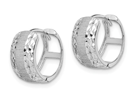 14k White Gold Earrings Style TL1141 - Classique Jewelry Inc.