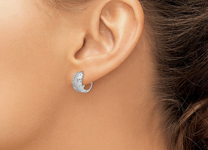 14k White Gold Earrings Style TL1141 - Classique Jewelry Inc.