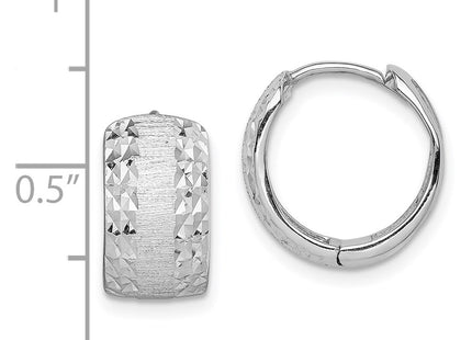 14k White Gold Earrings Style TL1141 - Classique Jewelry Inc.