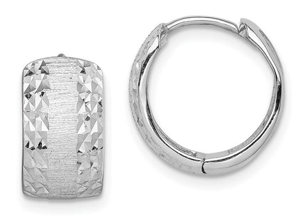 14k White Gold Earrings Style TL1141 - Classique Jewelry Inc.