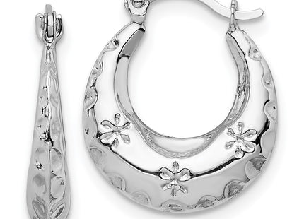 14k White Gold Earrings Style TL1144W - Classique Jewelry Inc.