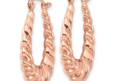 14k Rose Gold Earrings Style TL1145R - Classique Jewelry Inc.
