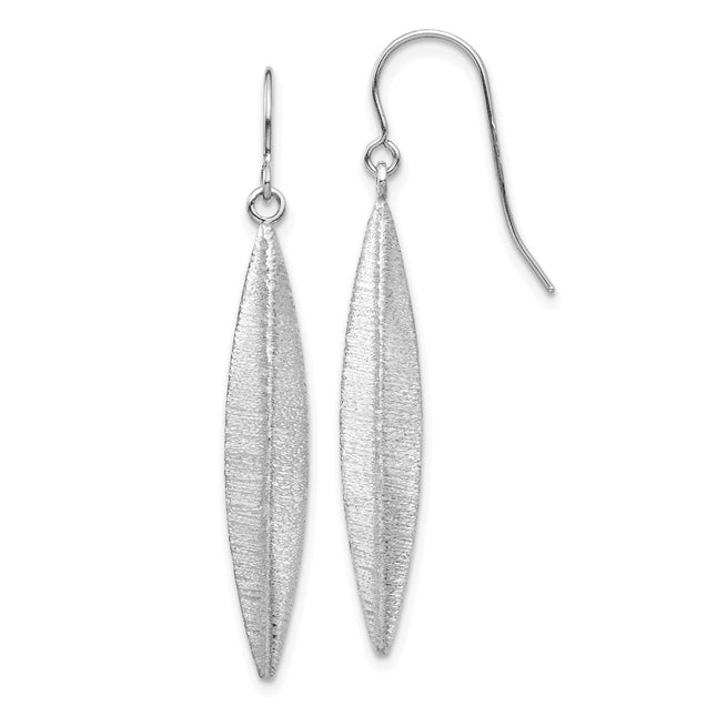14k White Gold Earrings Style TL1161 - Classique Jewelry Inc.