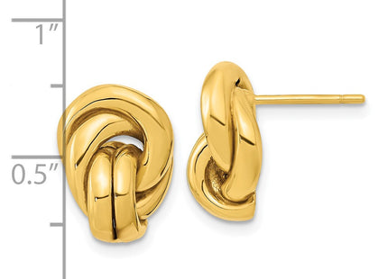 14k Yellow Gold Earrings Style TL1171 - Classique Jewelry Inc.