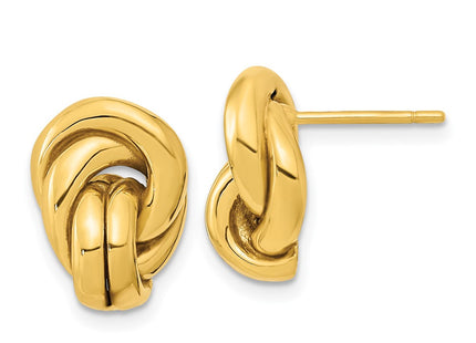 14k Yellow Gold Earrings Style TL1171 - Classique Jewelry Inc.
