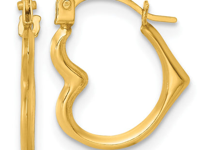 14k Yellow Gold Earrings Style TL1178 - Classique Jewelry Inc.