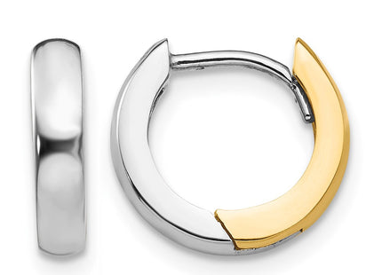 14K gold hoop earrings