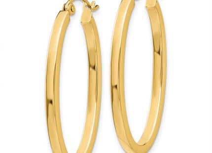 14k Yellow Gold Earrings Style TL240 - Classique Jewelry Inc.