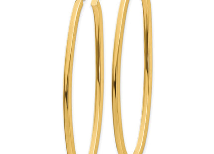 14k Yellow Gold Earrings Style TL243 - Classique Jewelry Inc.