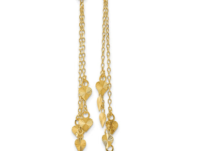 14k Yellow Gold Earrings Style TL461 - Classique Jewelry Inc.