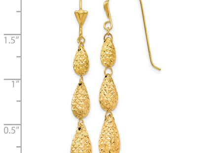 14k Yellow Gold Earrings Style TL476Y - Classique Jewelry Inc.