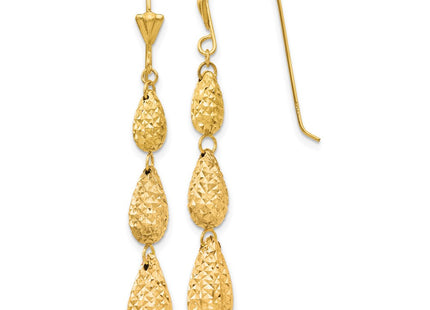 14k Yellow Gold Earrings Style TL476Y - Classique Jewelry Inc.