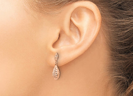 14k Rose Gold Earrings Style TL506R - Classique Jewelry Inc.