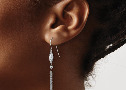 14k White Gold Earrings Style TL538W - Classique Jewelry Inc.