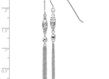 14k White Gold Earrings Style TL538W - Classique Jewelry Inc.