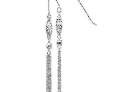 14k White Gold Earrings Style TL538W - Classique Jewelry Inc.
