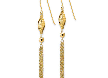 14k Yellow Gold Earrings Style TL538Y - Classique Jewelry Inc.