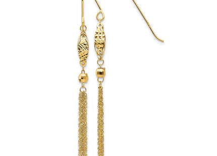 14k Yellow Gold Earrings Style TL538Y - Classique Jewelry Inc.
