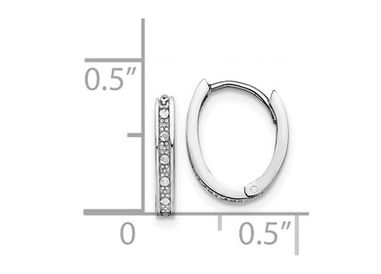 14k White Gold Earrings Style TL562 - Classique Jewelry Inc.