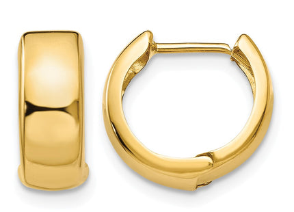 14K gold hoop earrings