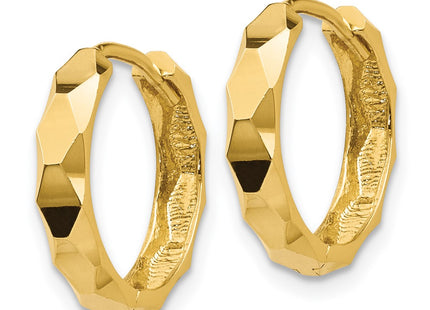 14k Yellow Gold Earrings Style TL568 - Classique Jewelry Inc.