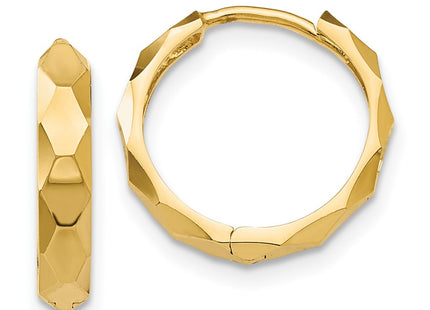 14k Yellow Gold Earrings Style TL568 - Classique Jewelry Inc.