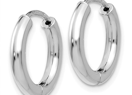 14k White Gold Earrings Style TL611 - Classique Jewelry Inc.