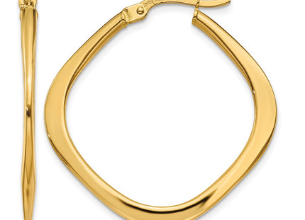 14K gold hoop earrings