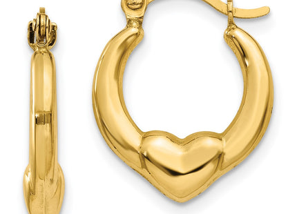 14k Yellow Gold Earrings Style TL734 - Classique Jewelry Inc.