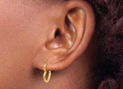 14k Yellow Gold Earrings Style TL746 - Classique Jewelry Inc.