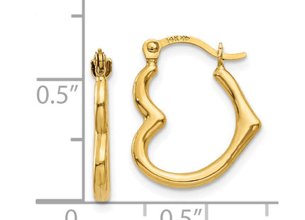 14k Yellow Gold Earrings Style TL746 - Classique Jewelry Inc.