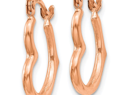 14k Rose Gold Earrings Style TL746R - Classique Jewelry Inc.