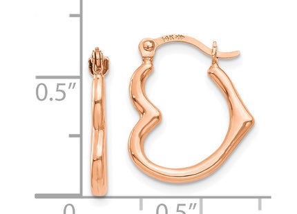 14k Rose Gold Earrings Style TL746R - Classique Jewelry Inc.