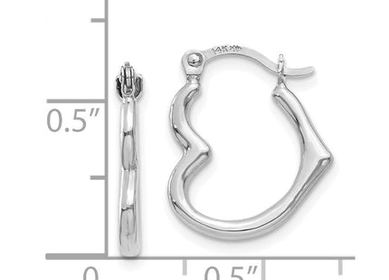 14k White Gold Earrings Style TL746W - Classique Jewelry Inc.