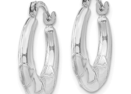 14k White Gold Earrings Style TL754W - Classique Jewelry Inc.