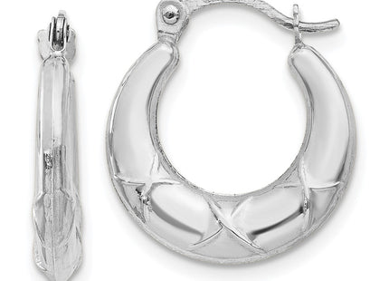 14k White Gold Earrings Style TL754W - Classique Jewelry Inc.