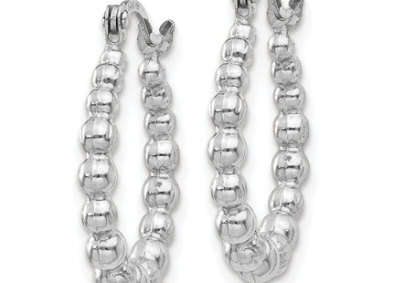 14k White Gold Earrings Style TL757W - Classique Jewelry Inc.
