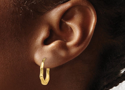 14k Yellow Gold Earrings Style TL774 - Classique Jewelry Inc.