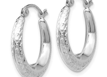 14k White Gold Earrings Style TL779 - Classique Jewelry Inc.