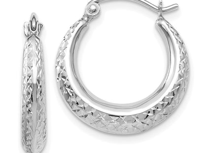 14k White Gold Earrings Style TL779 - Classique Jewelry Inc.