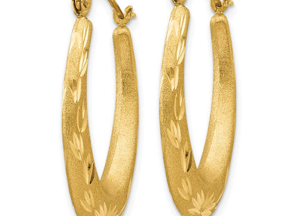 14k Yellow Gold Earrings Style TL782 - Classique Jewelry Inc.