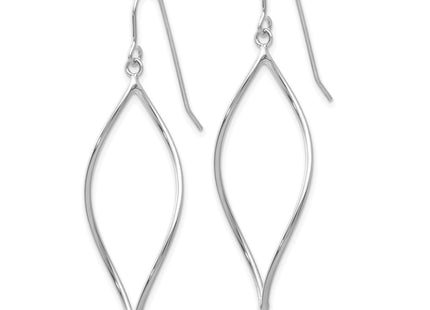 14k White Gold Earrings Style TL837 - Classique Jewelry Inc.